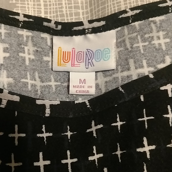 Black medium Irma with white crosses - Picture 2 of 3